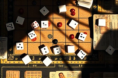 Strategic board game symbolizing complex university admissions planning