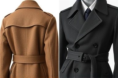Detailed features of Balmacaan and Trench coats