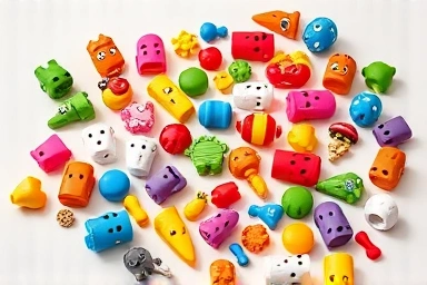 Colorful Crocs Jibbitz charms collection