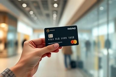Seamless luxury shopping experience with premium card.