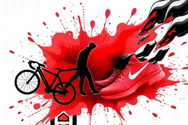 Abstract representation of opportunity and growth in a retail context.