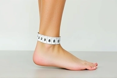 Accurate foot length measurement for shoe sizing
