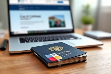 International shipping, customs code, secure transaction, passport, credit card.