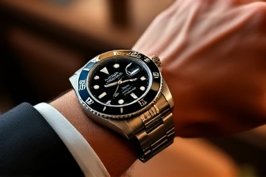 Rolex Submariner 116610LN watch, luxury timepiece, classic design