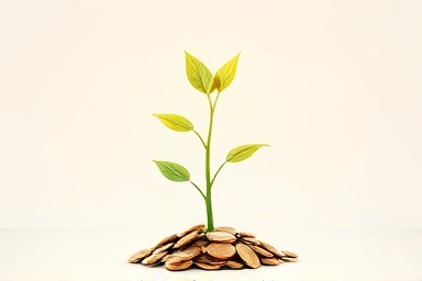 Symbolic image of business growth and financial prosperity.