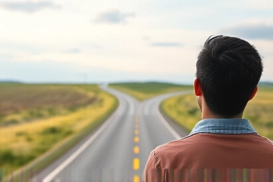 Diverging paths representing annuity savings options with varying yields.