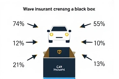 Car insurance savings symbolized by vault and car key.