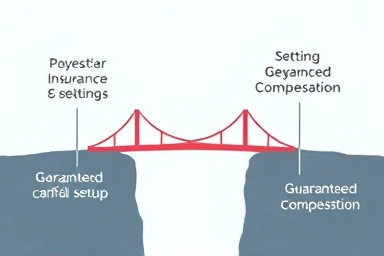 Metaphorical bridge of insurance compensation
