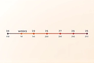 Optimal timing segment on a conceptual timeline.