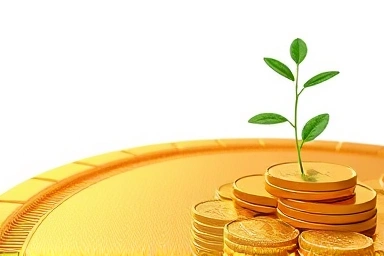 Symbol of secure retirement and financial growth.