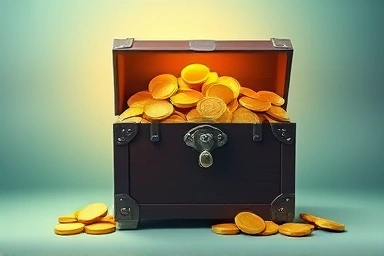 Symbolic image of secure financial assets and wealth.