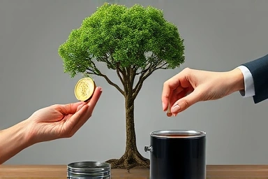Symbolic image of accessing emergency funds from savings safely.