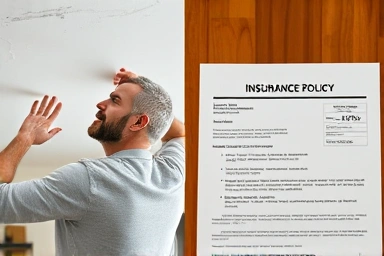 Homeowner's relief from water leak insurance coverage.