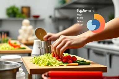 Shared kitchen efficiency for delivery business cost management