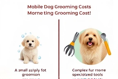 Factors affecting dog grooming cost: size, fur complexity