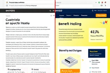 Contrast between ineffective and effective e-commerce product page designs
