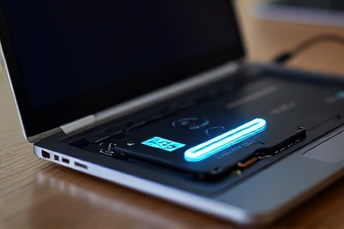 Laptop SSD upgrade, speed enhancement, internal components
