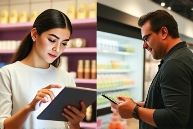 Researching products and customer service skills for retail.