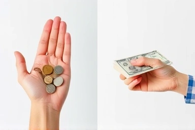 Comparison of minimum wage vs. differential pay for short-term jobs.