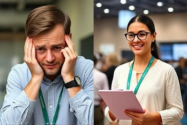 Financial stress vs event job relief