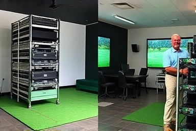 Smart investment in used golf simulator equipment for business profit.