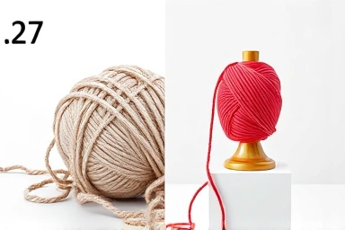 YouTube channel growth symbolized by organized vs. messy yarn.