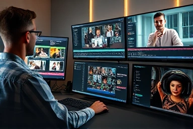 Professional video editor achieving high income