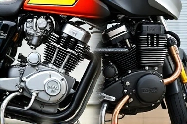 Motorcycle engine cooling: air-cooled vs liquid-cooled comparison