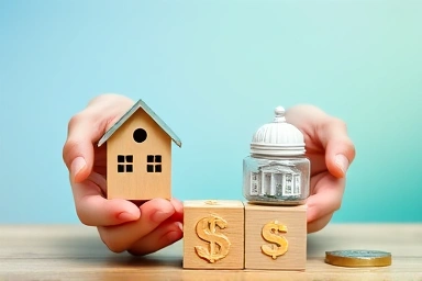 Financial planning with government support and savings