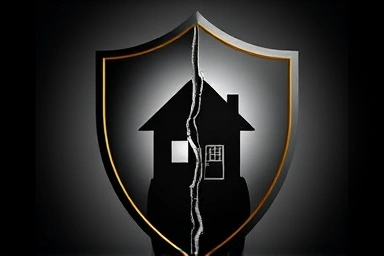 Symbolic image of losing home protection due to delayed registration.