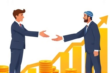 Small business owner receiving financial support and growth.