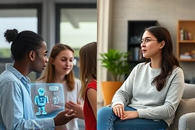 AI 챗봇 상담과 오프라인 청년센터 지원 연계