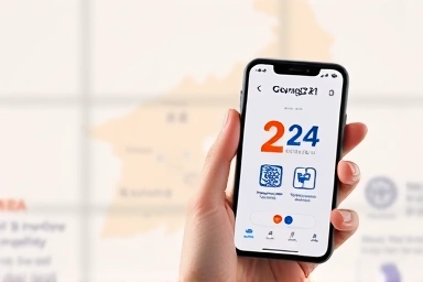 고용24 앱 화면과 경제 성장 그래프
