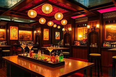 Stylish izakaya with fusion food and drinks for a memorable night.