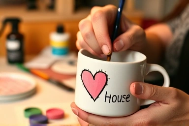 정성껏 꾸미는 커스텀 머그컵, 발렌타인데이 선물 제작