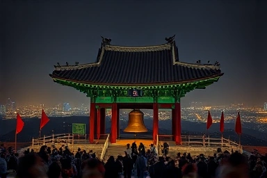Bosingak Bell Pavilion, Seoul, New Year's Eve, bell ringing ceremony