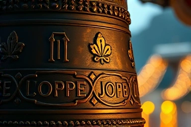 Close-up of Bosingak Bell, Seoul, hope, new year