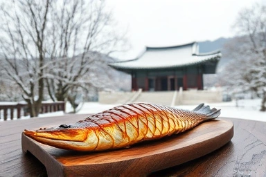 Winter Seonunsa Temple and delicious grilled eel