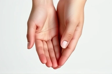 Symbolic representation of healthy vs. warning signals in relationships.