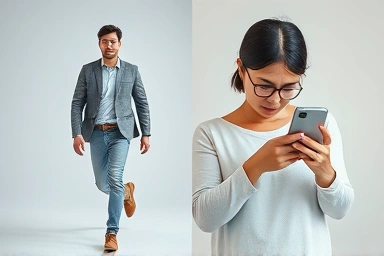 Independent and dependent relationship dynamics illustration.