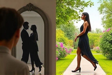 Self-reflection leading to a flourishing, designed relationship.
