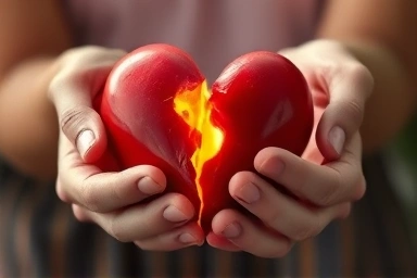 Mending a broken heart, healing past relationship wounds.