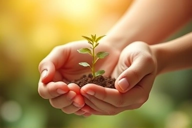 Nurturing a relationship through self-understanding and care.