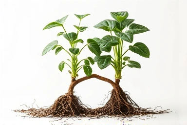 Symbolic representation of healthy vs unhealthy relationship dynamics.