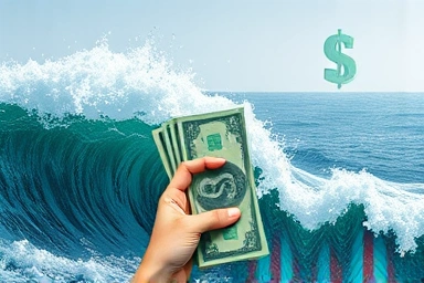 Dollar's strength during global economic crises and stability.