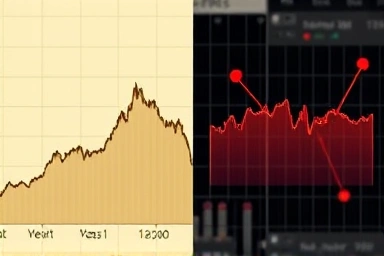 Stock market crash comparison: dot-com bubble vs. AI bubble.