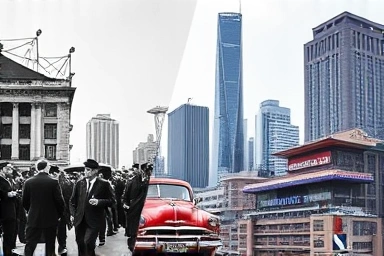 Contrast of 1929 Depression and modern Korean economy.