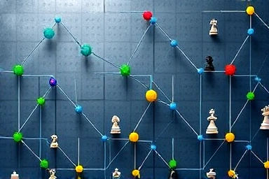 Chessboard analogy for strategic investment in market cycles
