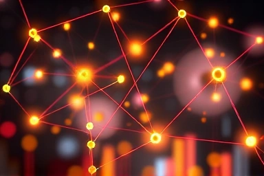 Abstract visualization of financial liquidity and economic interconnectedness.