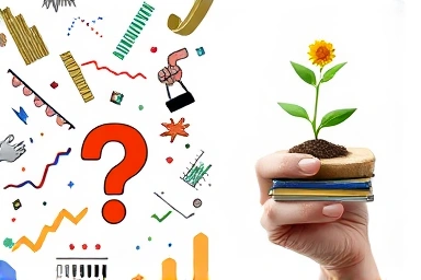 Speculation vs. Investment: Chaos versus order, anxiety versus confidence in financial decisions.